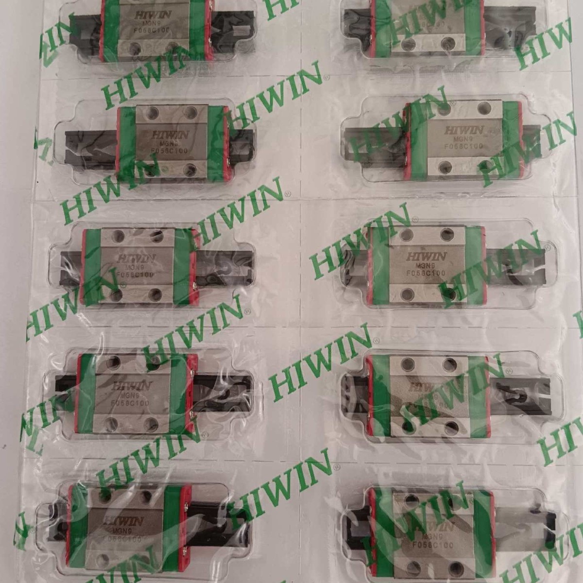 福业销售HGH55CAZBC上银滑块HIWIN方型滚珠钢球式轴承钢材质