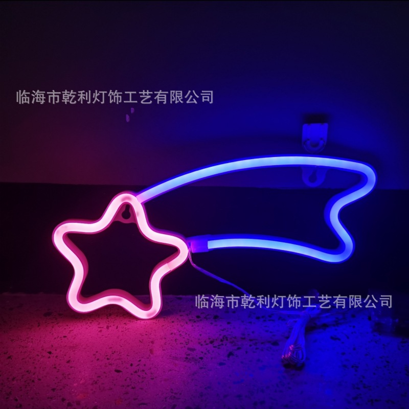 Luz LED con forma de neón, letra luminosa, luz decorativa, barra creativa, luz decorativa con estilo ins, luz nocturna para habitación