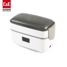 C&E创艺1.5L大容量可加热饭盒双层四格多功能保温盒焖煮炖厨房