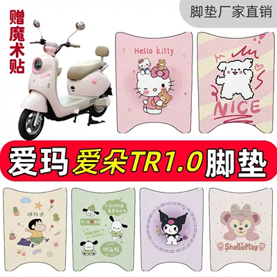 Aima Aido Tr1.0 Special Decorative Floor Mats, Cute and Exclusive for Electric Vehicles, Waterproof Wire Loop Floor Mats