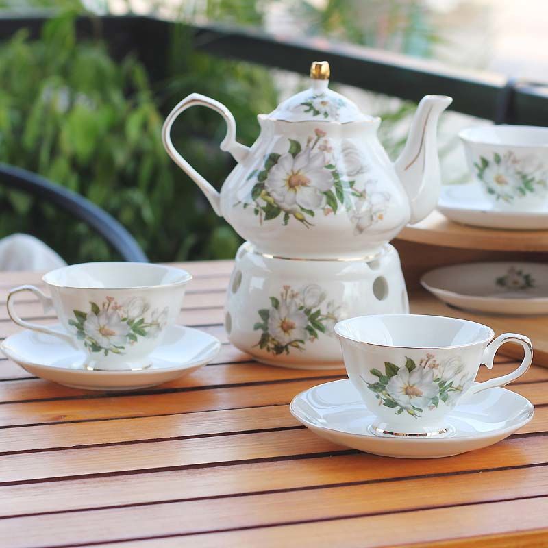 Afternoon Tea tea set European style scented tea suit health preservation Flowers Teapot Furnace ceramics household Afternoon black tea