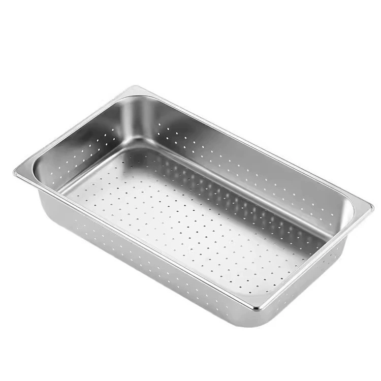 Thick stainless steel punching portion of the basin long square drain basin washing basin washing pots with leakage pots washed dishes, washing dishes