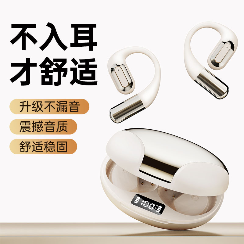OWS-CT12 wireless bluetooth headset 2025 new non-in-ear air conduction open sports noise reduction