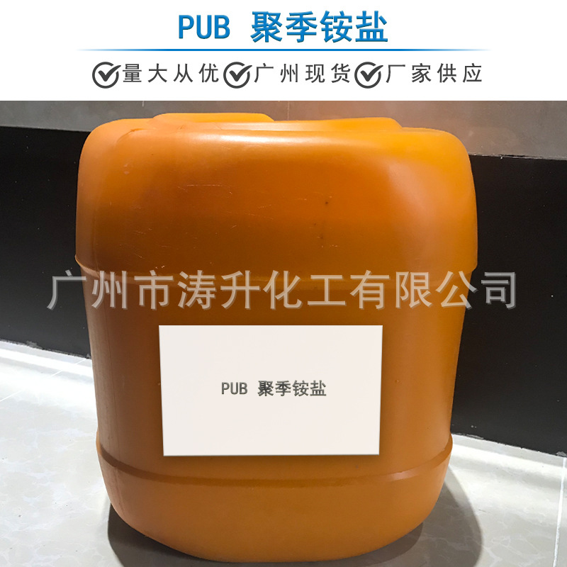 广州现货 批发供应 PUB 聚季铵盐  一公斤起订 量大从优
