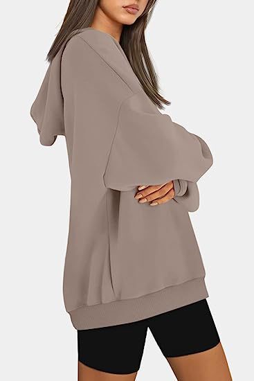 Women's hoodie oversized hooded sports casual long sleeve pullover loose lightweight autumn and winter clothing 2023