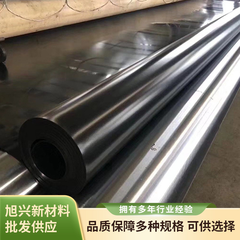 鱼塘防渗养殖膜 垃圾场沼气池高密度聚乙烯土工膜PE膜厂家供应