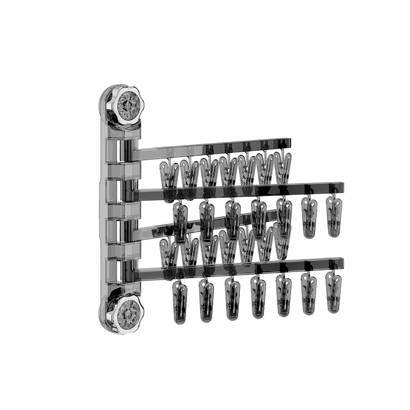 투명한 회색-네 극