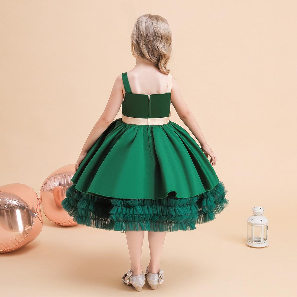 Vestido de las niñas de Navidad Cosplay juego traje de los niños vestido de princesa vestido malla pastel pettiskirt