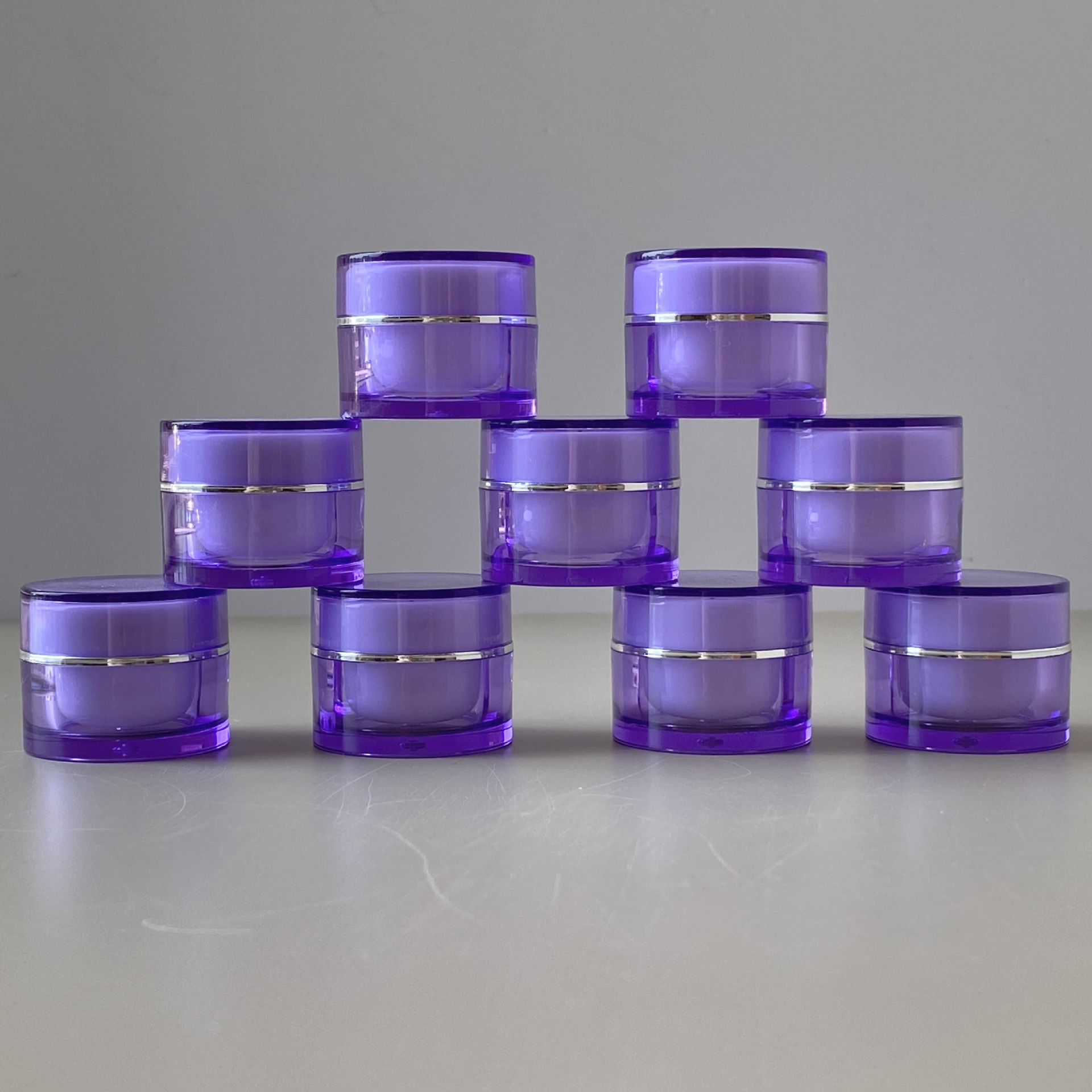 厂家热销高质量膏霜瓶 化妆品分装小样 便携式旅行试用装