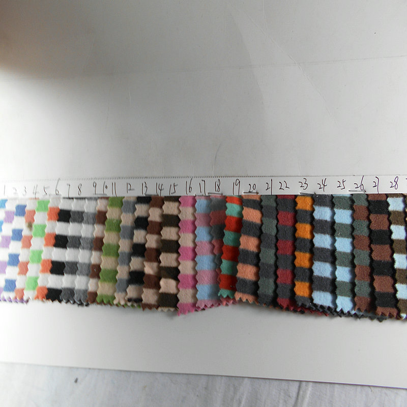 双面德绒条纹 300g克针织亲肤保暖舒适横彩条布这针织瑜伽服面料