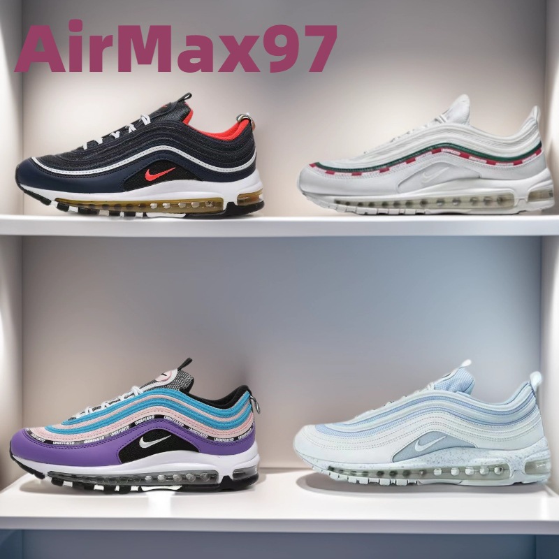Putian Airmax97 Bullet Running Shoes Air Cushion Men's and Women's Couple Sports Shoes Spring and Summer Breathable Cushioning Casual Shoes