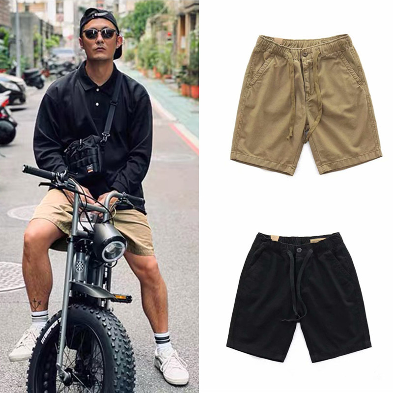 Foreign trade wholesale work shorts men's summer fashion brand loose sports pants summer men's casual cotton pants