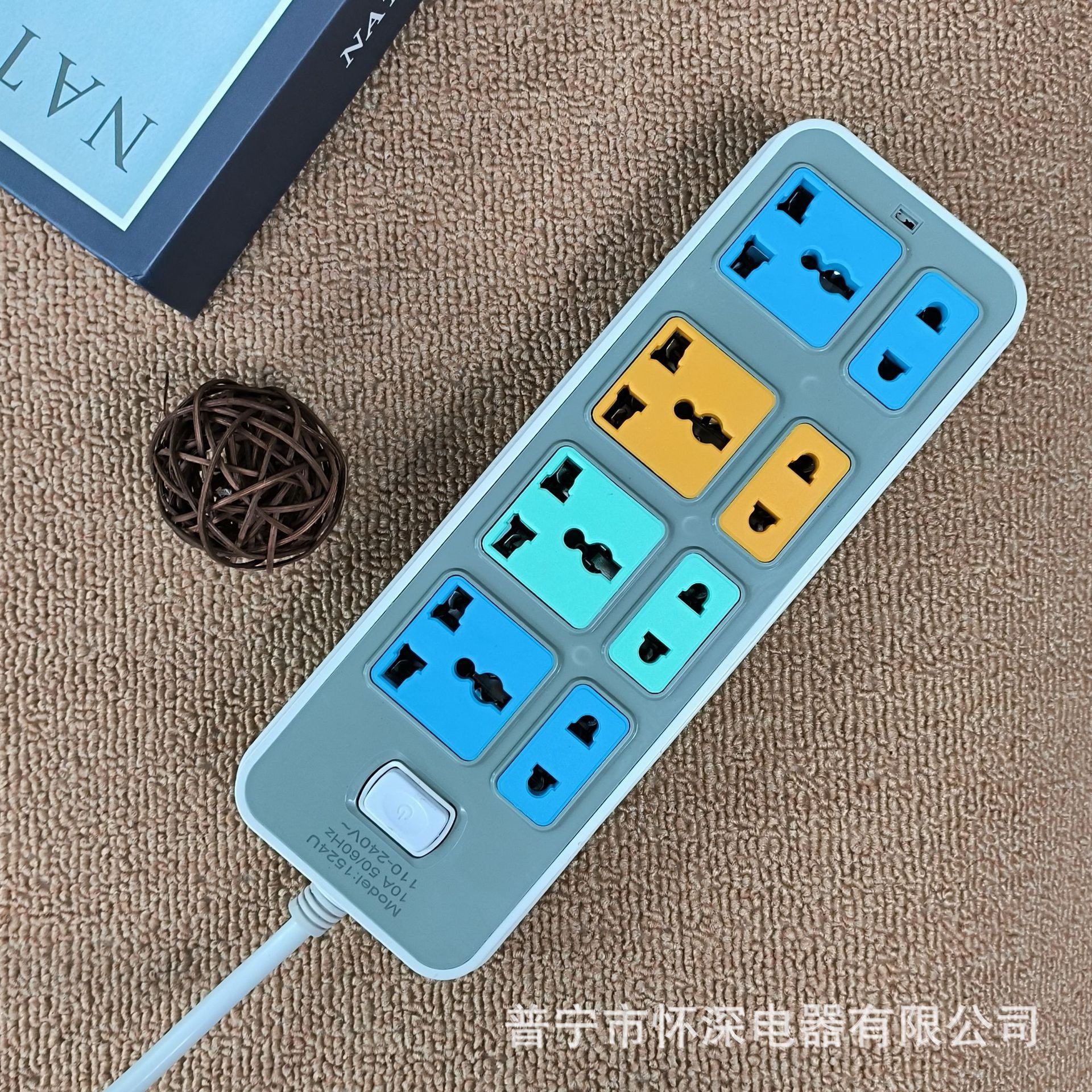 1523 # 1524 # 1525 # nueva placa de enchufe con lámpara indicadora enchufe de agujeros múltiples enchufe de comercio exterior