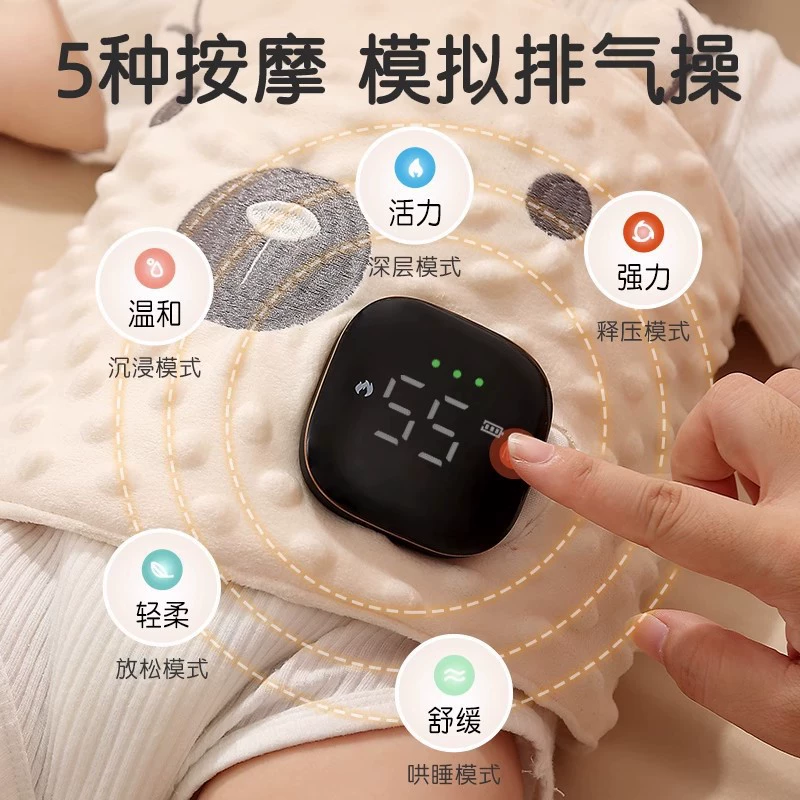 Children's compress for new born, anti-flatulence