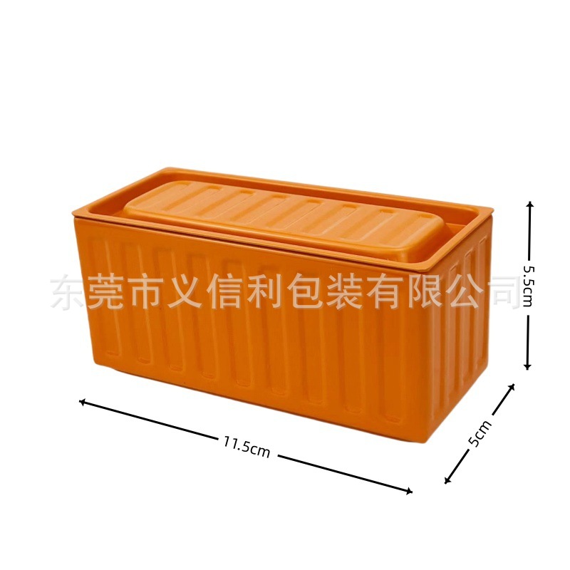 wholesale multi-color container shape tin box for gift food