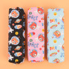 Cartoon cute children's pencil case, stationery for pencils with zipper for elementary school students, Korean style, Birthday gift