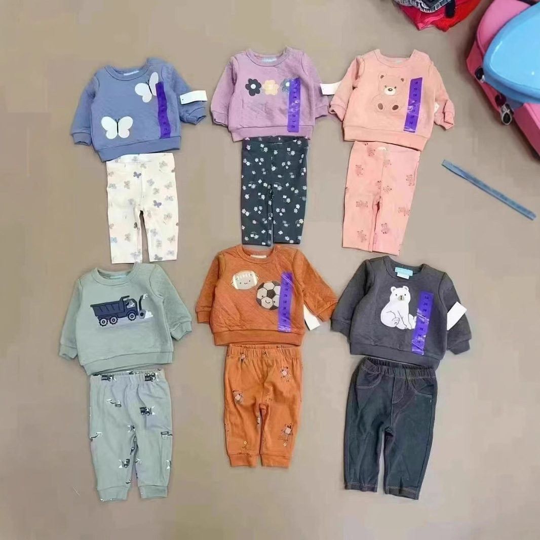 Patpat sets de ropa infantil otoño e invierno ropa miscelánea Patpat sets otoño e invierno ropa al por mayor