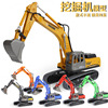 Car model, excavator, minifigure, realistic jewelry, new collection