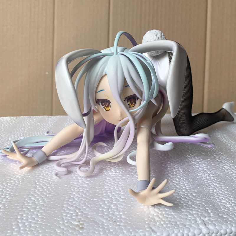 优质版 NO GAME NO LIFE 游戏人生 白 兔女郎 1/4手办模型可代发|undefined