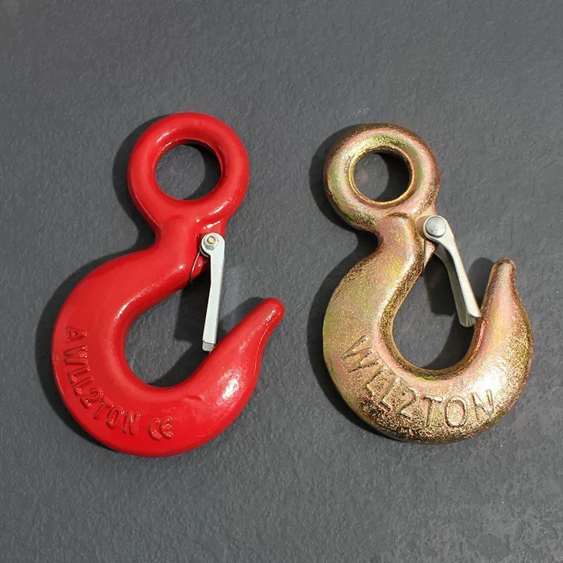 Американские грузовые крюки, крюки с желтым кольцом, нестандартные крюки с кольцом, крюки с красным кольцом, стандартные национальные крюки с кольцом, подъемные крюки, крюки для кранов.