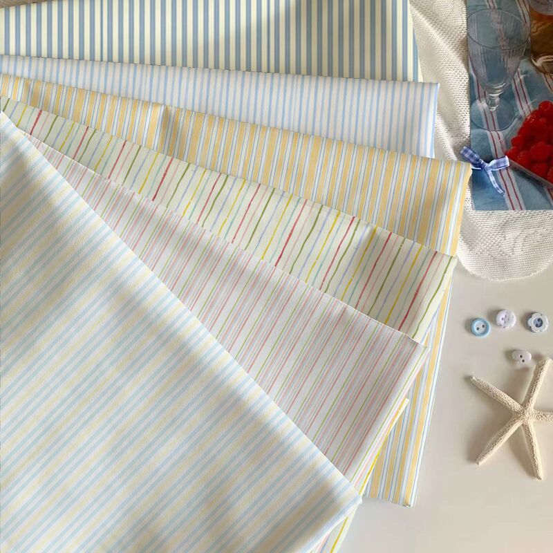 Japanese-Style Striped Tablecloth Fabric, Minimalist DIY Handmade Cloth, Room Decoration Tablecloth, High Aesthetic Dustproof Tablecloth Japanese-Style Striped Tablecloth Fabric, Minimalist DIY Handmade Cloth, Room Decoration Tablecloth, High Aesthetic Dustproof Tablecloth