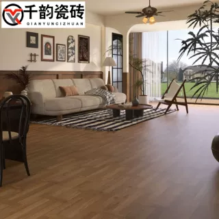 民宿复古木纹砖地砖60x120瓷砖法式客厅仿木纹卧室阳台餐厅地砖砖