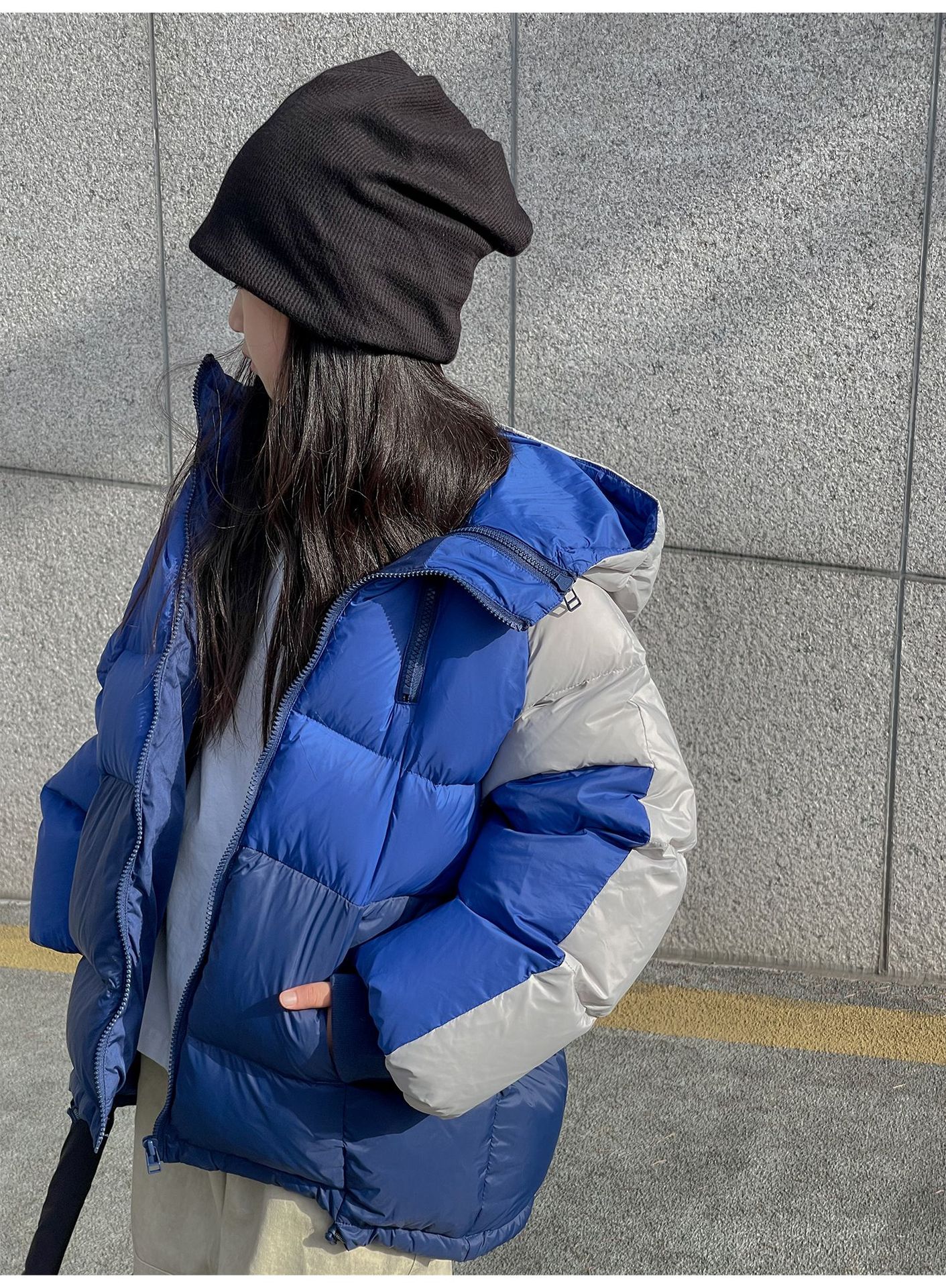 Kids' Clothing Winter new thickened children's down jacket Korean style fashion boys and girls hooded bread clothing short coat trendy_voghion.com
