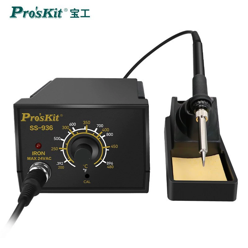 Pro'sKit SS-936H60W набор паяльных станций промышленного класса с регулируемой температурой и постоянной температурой, электрическая паяльная станция
