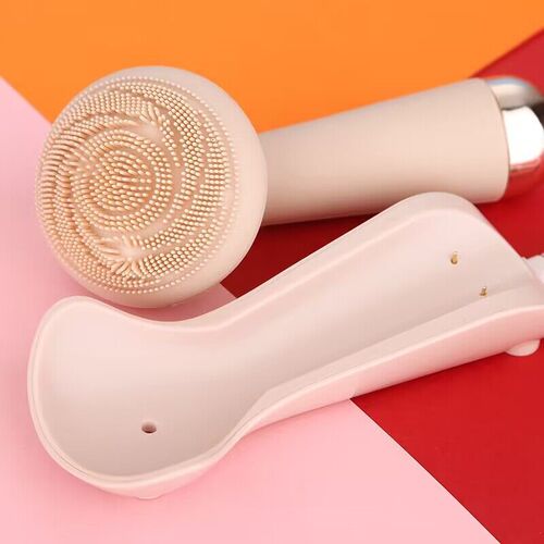 Cross-border new charging silicone facial cleanser, electric face cleanser, waterproof ultrasonic pore cleaner