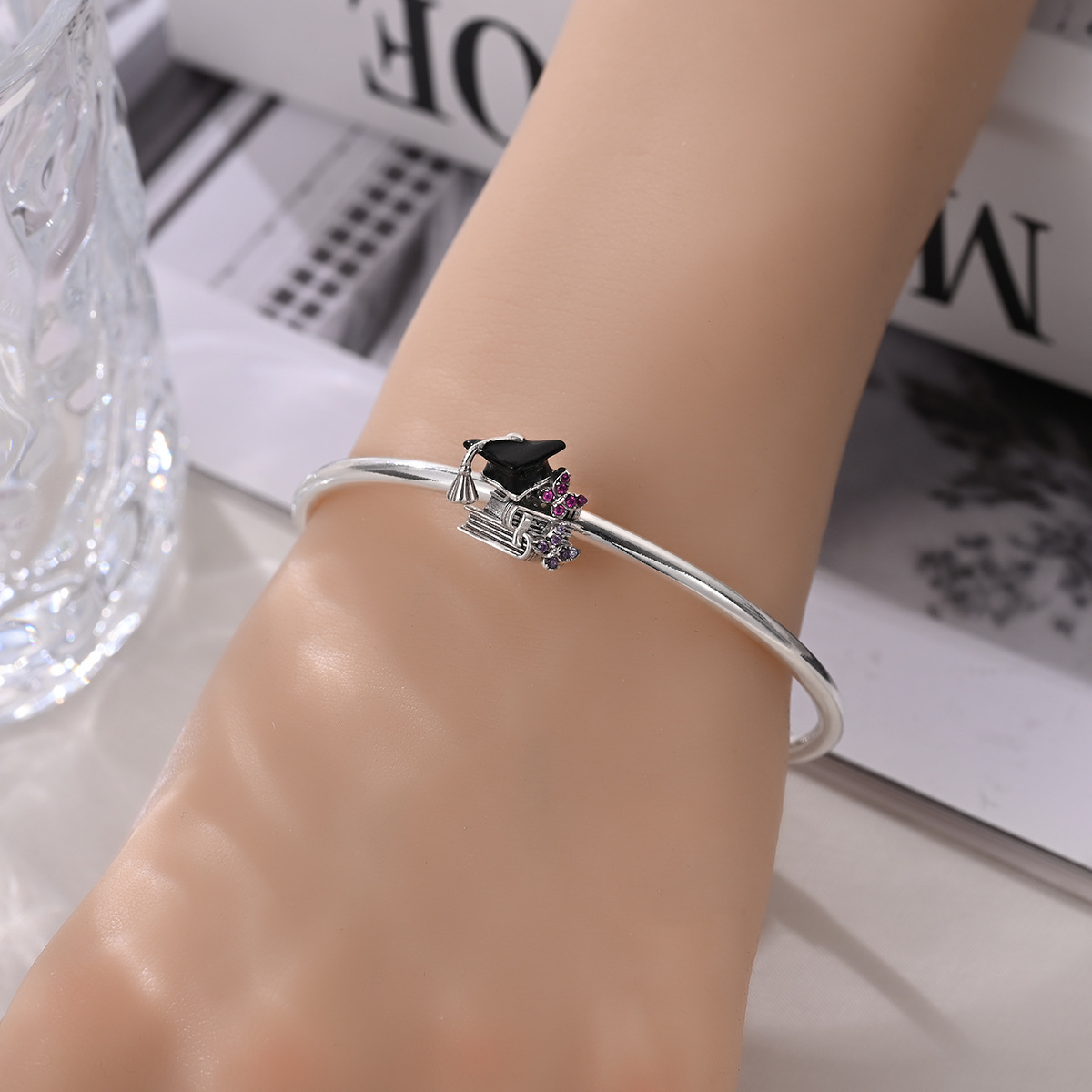 Graduation Cap and Book Charm, additional image 3
