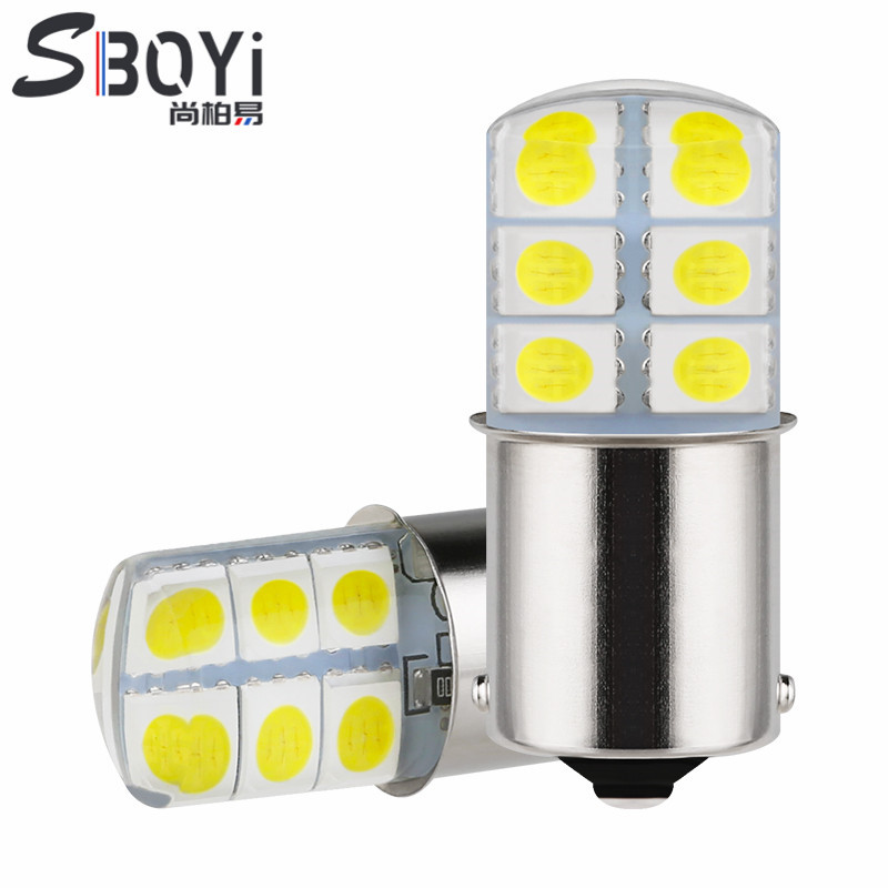 S25 car LED steering light S25 BA15S 1156 5050 12SMD reversing light…