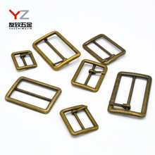 【源头工厂】现货青铜20mm-50mm金属日字扣调节三档扣服装箱包扣