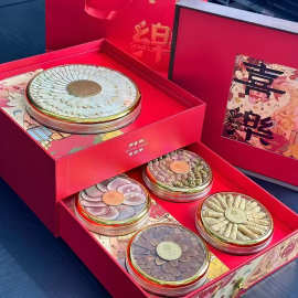 滋补礼盒五福西洋参药材石斛鹿茸片送礼泡酒好料干货滋补品