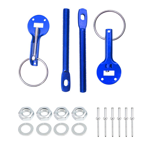 Car engine hood lock pull-out hood lock car modified hood lock invisible hood lock