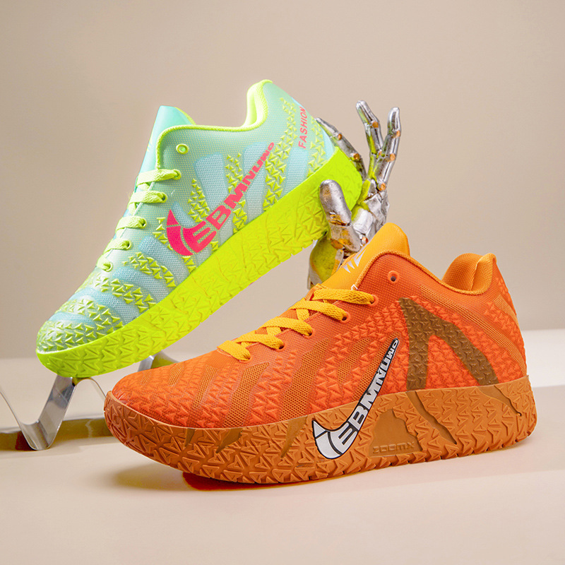 Morant's Third-Generation Basketball Shoes for Teenagers, Shock-Absorbing, Non-Slip, Wear-Resistant, Lightweight Practical Sneakers, Student Sports Shoes