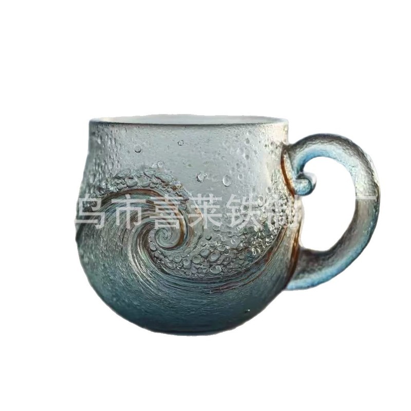 跨境新款Sea Glass Wave Mug海浪杯马克杯|undefined