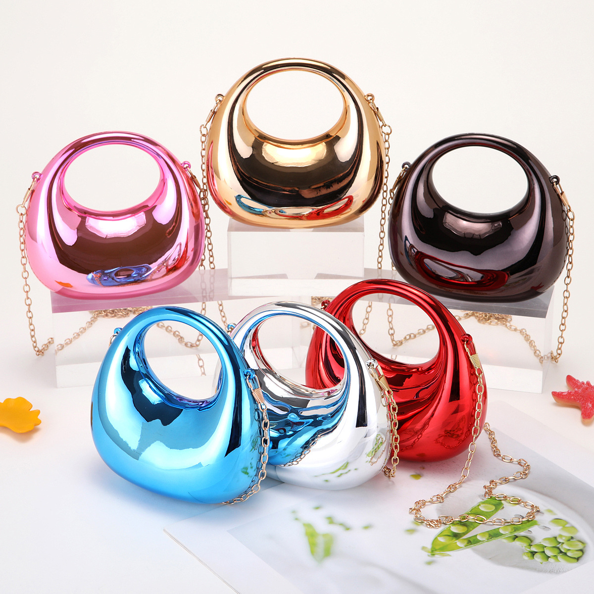 glossy universal small bag
