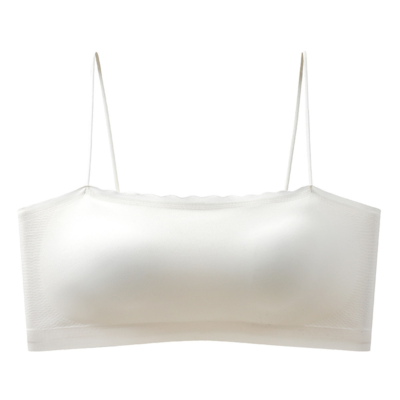 Pure Desire Ropa interior de alta gama Pechos pequeños de las mujeres reunidos Ropa interior sin costuras Sujetador Ropa interior reunada de las mujeres sin anillo de acero