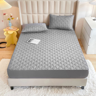 Foreign trade wholesale all-inclusive waterproof bed hat urine proof bed cover Simmons mattress cover thickened cotton waterproof bed hat single piece