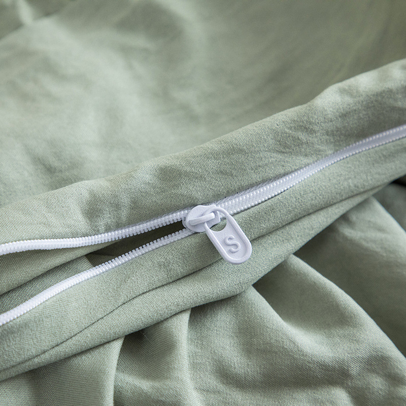 【亚马逊专供】厂家直销 2022新款 跨境 泡泡纱套件-绿