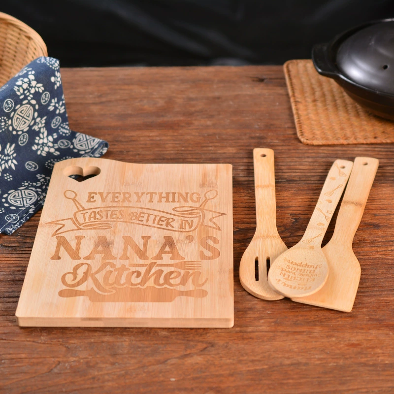 Бамбуковая и деревянная доска Многофункциональная утолщенная бамбуковая доска Бамбуковая и деревянная разделочная доска Ресторан Кухня Отель разделочная доска Бамбуковая разделочная доска