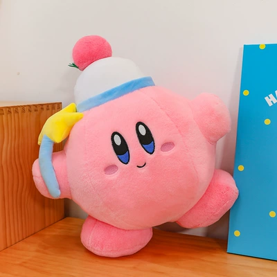 Cross-Border Magic Star Kirby Plush Toys, Dolls, Pillows, Claw Machine Redemption Gifts, Foreign Trade Wholesale