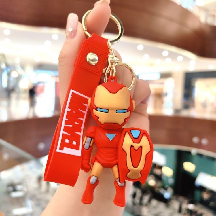 Dibujos animados pvc serie de anime llavero juego de marea muñeca llavero de coche bolsa colgante máquina de garra regalo al por mayor