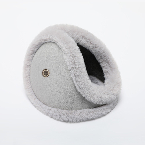 Thermal Ear Mask for Men - Winter Thick Fleece Lined Ear Cover for Cold Weather Cycling - Student Fashion Wholesale - Post-Arched Ear Cap