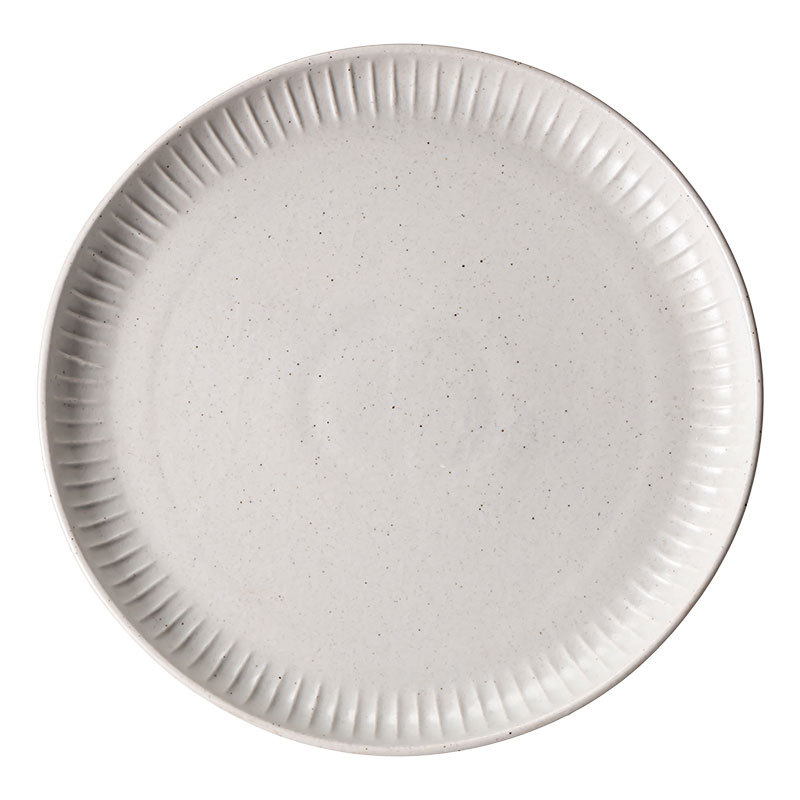 Retro simple plato de cerámica de color sólido plato de platos al por mayor