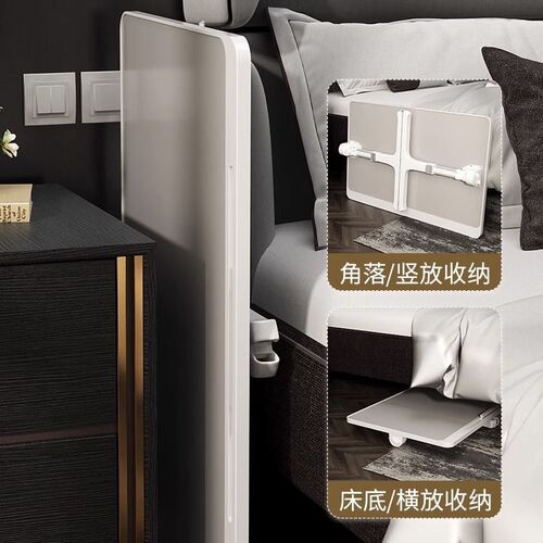 Liftable bed small table bedroom office folding desk dormitory student home laptop lazy table