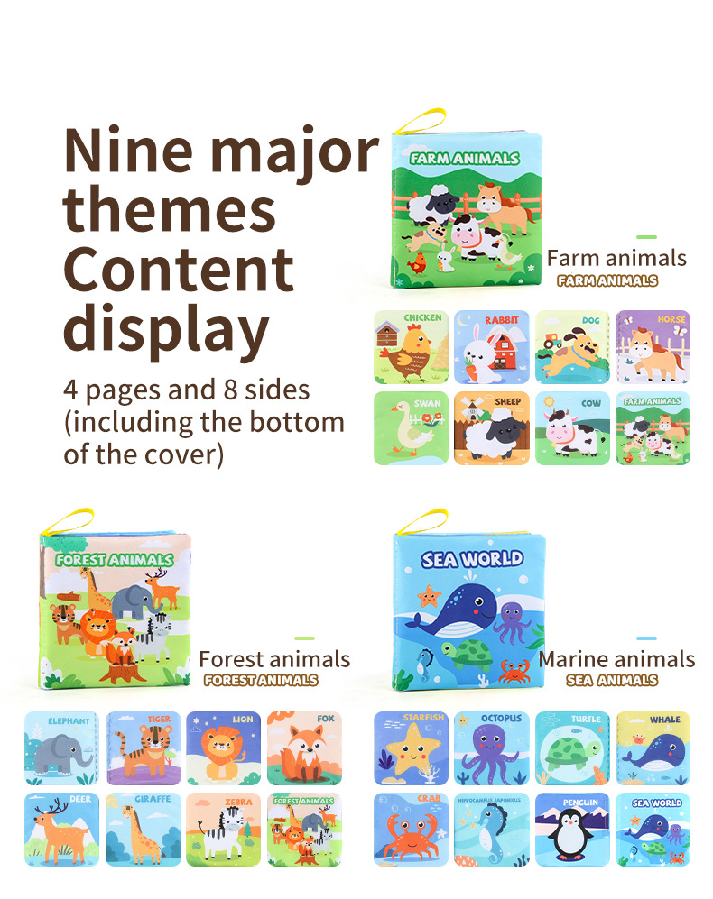 3D Baby Cloth Book 8