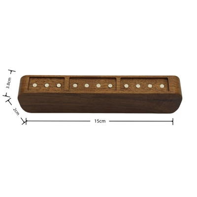 Can Be Printed with Logo, Nömrəli dayanma kartı - walnut-wood-2038150mm-with-numbering-please-specify-the-desired-numbering-after-placing-your-order