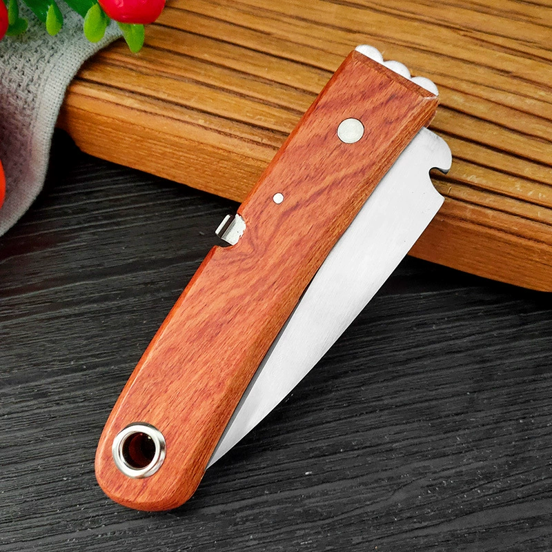 Stainless steel folding grafting knife to tie tree knife fruit seedlings bud joint knife pruning pot garden bud joint tool