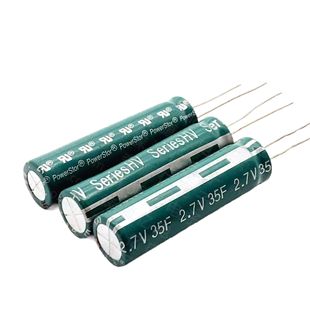 American Cooper POWERSTOR HV Series 2.7v35F Supercapacitor Farad Capacitor Environmentally Friendly